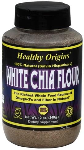 Healthy Origins White Chia Flour - 12 oz