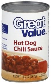 Great Value Hot Dog Chili Sauce 