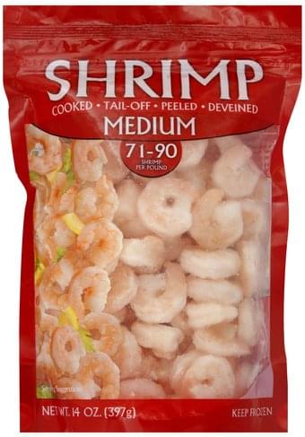 Wal Mart Cooked, Medium Shrimp - 14 oz, Nutrition Information | Innit Wal Mart Cooked, Medium Shrimp - 14 oz, Nutrition Information | Innit