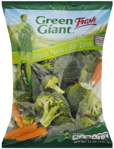Green Giant Broccoli Florets & Baby Carrots - 12 oz