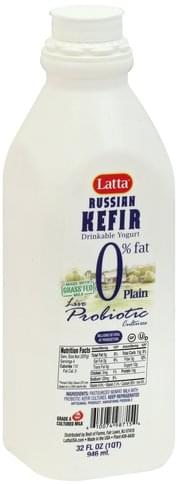 Latta Russian, Plain Kefir - 32 oz