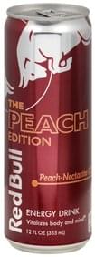 Red Bull Energy Drink The Peach Edition