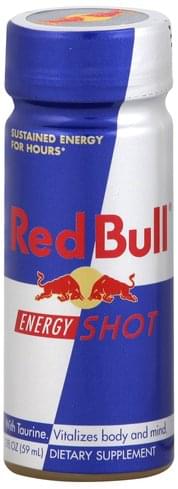 Red Bull Energy Shot - 2 Oz, Nutrition Information | Innit