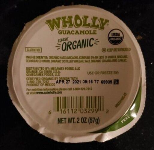 Wholly Guacamole Minis Classic Guacamole 57 G Nutrition Information Innit Wholly Guacamole Minis Classic Guacamole 57 G Nutrition Information Innit