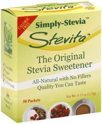Stevita Original Stevia Sweetener - 50 ea