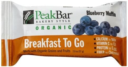 Peak Blueberry Muffin Cereal Bar - 2 oz