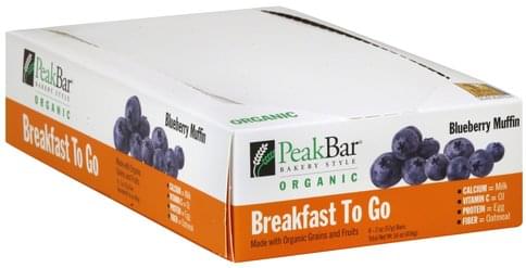 Peak Blueberry Muffin Cereal Bar - 8 ea