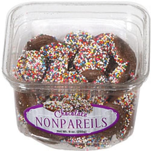 Nassau Candy Chocolate Nonpareils 9 oz, Nutrition Information Innit