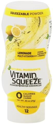 Vitamin Squeeze Lemonade Powder Water Enhancer - 0.85 oz