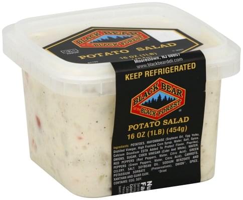 Black Bear of the Black Forest Potato Salad - 16 oz, Nutrition