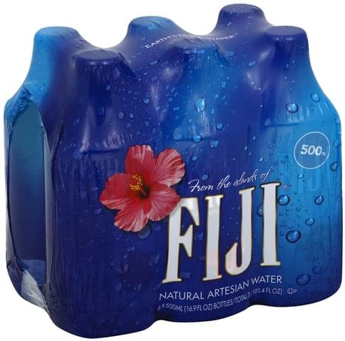Fiji Natural Artesian Water - 6 ea, Nutrition Information | Innit