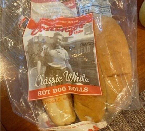 Costanzo's Classic White Hot Dog Rolls 48 g, Nutrition Information