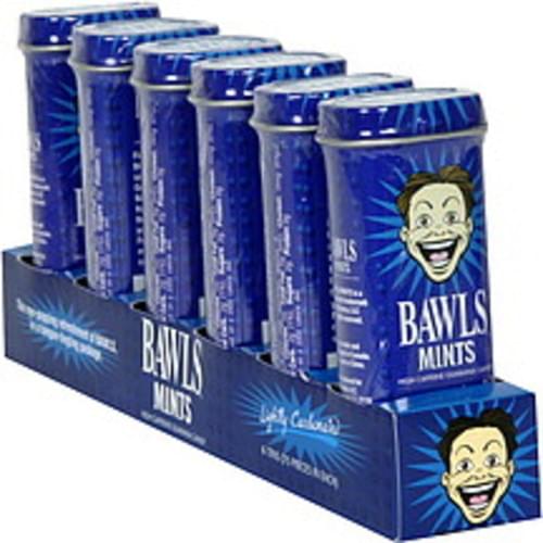 Bawls Lightly Carbonated Mints 6 ea, Nutrition Information Innit