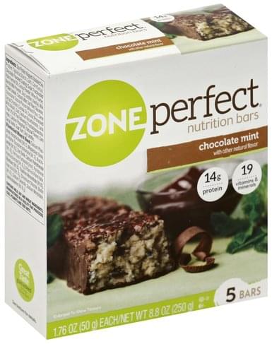 chocolate mint zone bars
