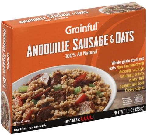 Grainful Andouille Sausage & Oats - 10 oz