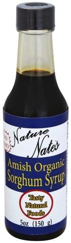 Nature Nates Organic, Amish Sorghum Syrup - 5 oz