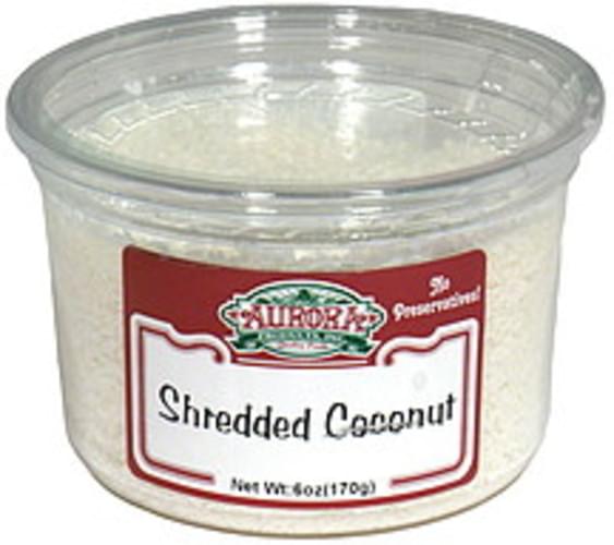 Aurora Shredded Coconut 6 oz, Nutrition Information Innit