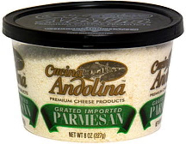 Cucina Andolina Parmesan Grated Cheese 8 oz, Nutrition Information
