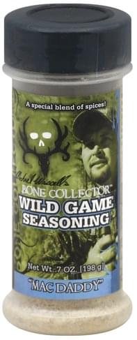 Bone Collector Wild Game, Mac Daddy Seasoning - 7 oz, Nutrition