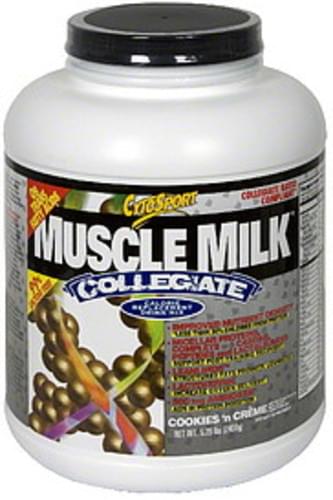 Muscle Milk Cookies 'n Creme Calorie Replacement Drink Mix - 5.29 lb