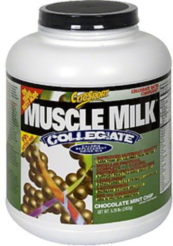 Muscle Milk Chocolate Mint Chip Calorie Replacement Drink Mix - 5.29 lb