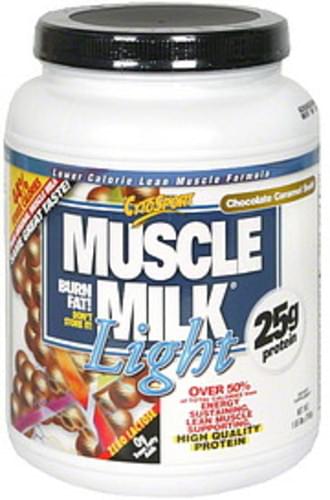Cytosport Lower Calorie Lean Muscle Formula, Chocolate Caramel Swirl Muscle Milk - 1.65 lb
