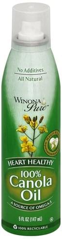 Winona Pure 100% Canola Oil - 5 oz