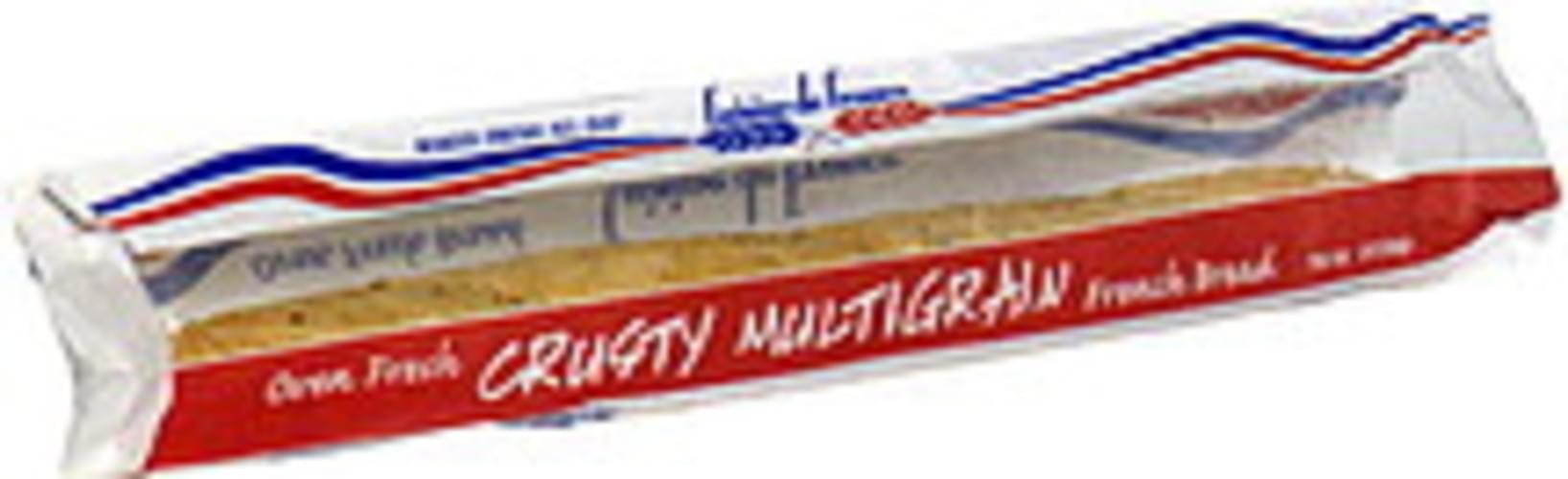 Cuisine de France Crusty Multigrain French Bread 16 oz, Nutrition