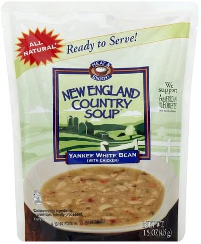 New England Country Soup Yankee White Bean Soup - 15 oz