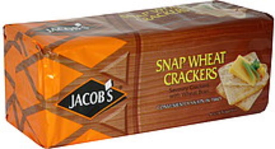 Jacobs Snap Wheat Crackers 200 g, Nutrition Information Innit