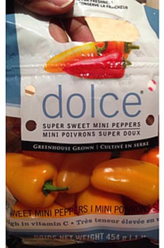 Dolce Super Sweet Mini Peppers - 80 g