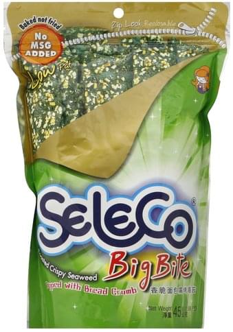 crispy seaweed nutrition