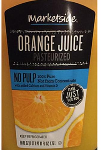 Marketside Orange Juice - 240 ml