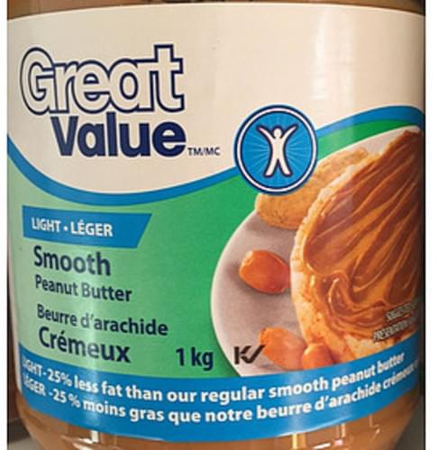 Great Value Smooth Peanut Butter - 15 g