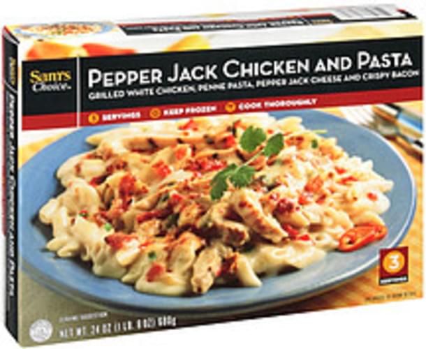 Sam's Choice Pepper Jack Chicken & Pasta 3 Servings Frozen Pasta 24 oz, Nutrition Information