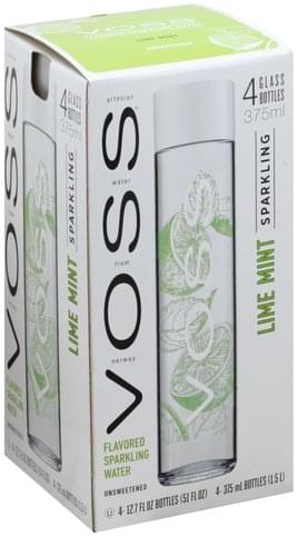 voss mint lime water