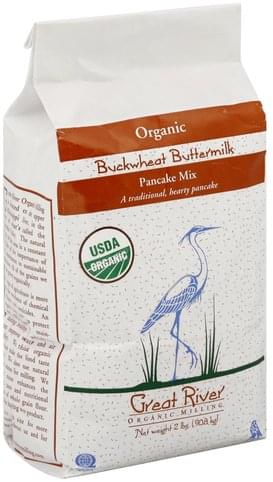 Great River Organic, Buckwheat Buttermilk Pancake Mix - 2 lb