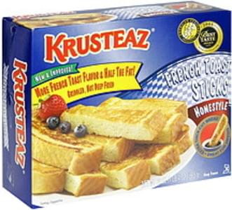 Krusteaz Cinnamon French Toast Sticks - 16 oz, Nutrition ...