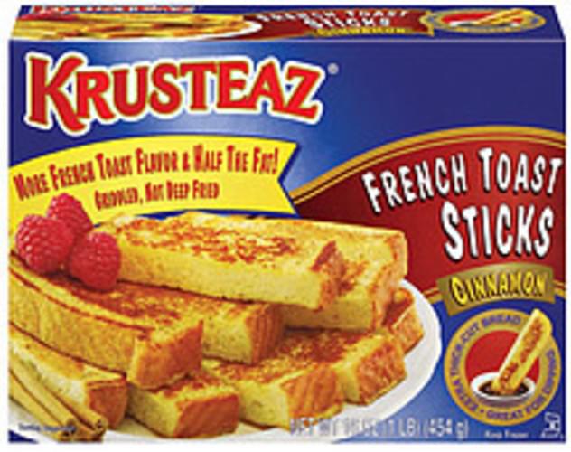 Krusteaz Cinnamon French Toast Sticks 16 oz, Nutrition Information