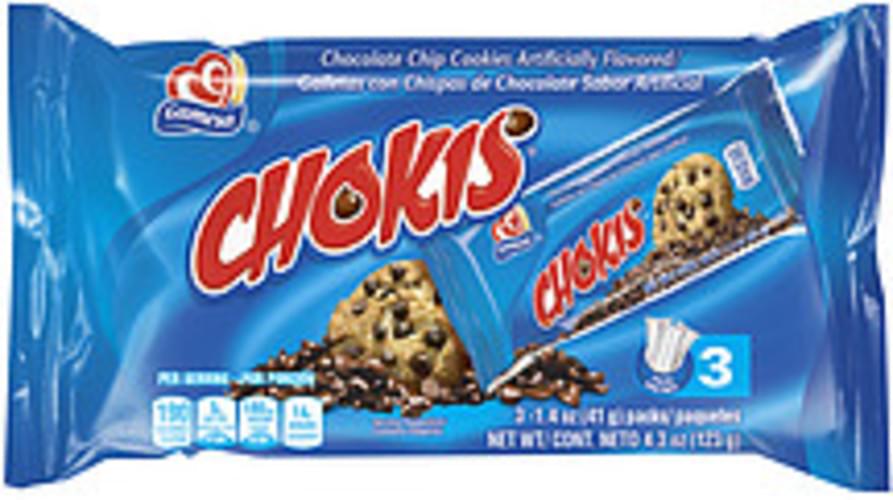 Gamesa Gamesa Chokis Chocolate Chip Cookies 4.3 oz, Nutrition