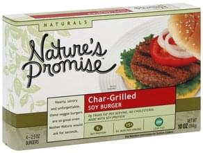 Natures Promise Soy Burger Char-Grilled