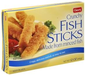 Giant Fish Sticks Crunchy