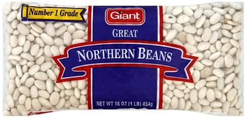 Giant Great Northern Beans - 16 oz