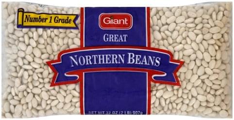 Giant Great Northern Beans - 32 oz