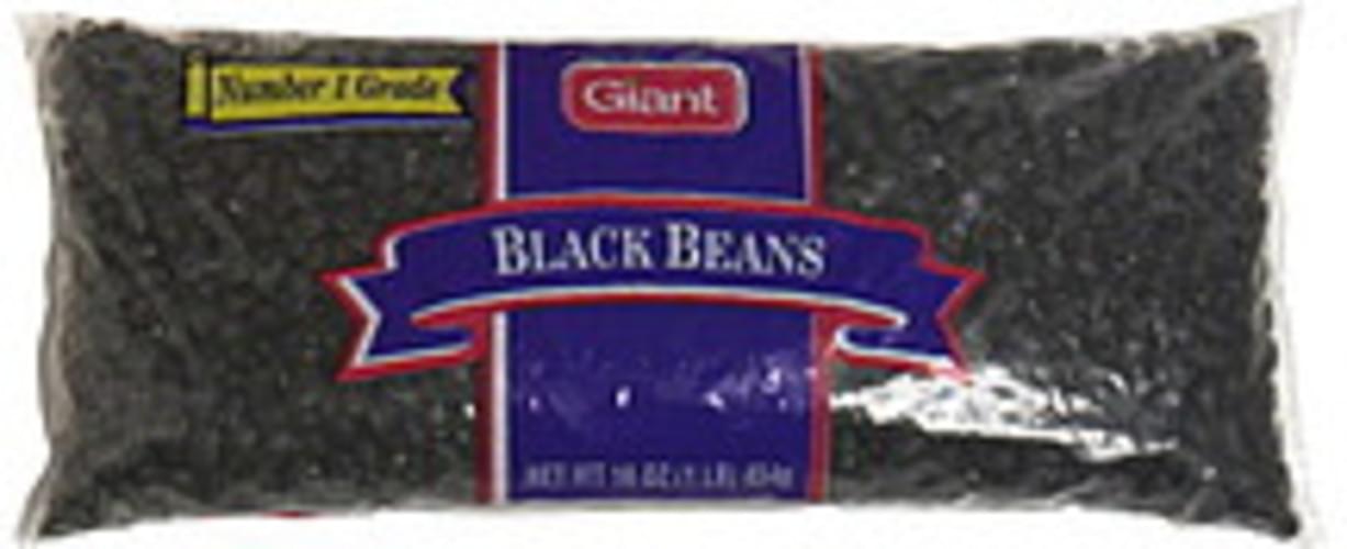 Giant Black Beans - 16 oz