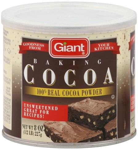 Giant Baking Cocoa - 8 oz