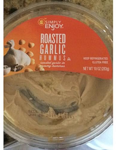 Simply Enjoy Roasted Garlic Hummus - 28 g