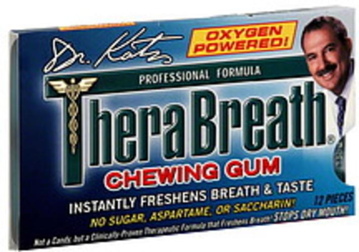 Dr. Katz Chewing Gum 12 ea, Nutrition Information Innit