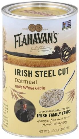 Flahavans Irish Steel Cut Oatmeal - 28 oz
