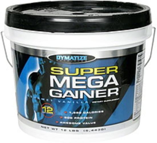 Dymatize Gourmet Vanilla Super Mega Gainer - 12 lb